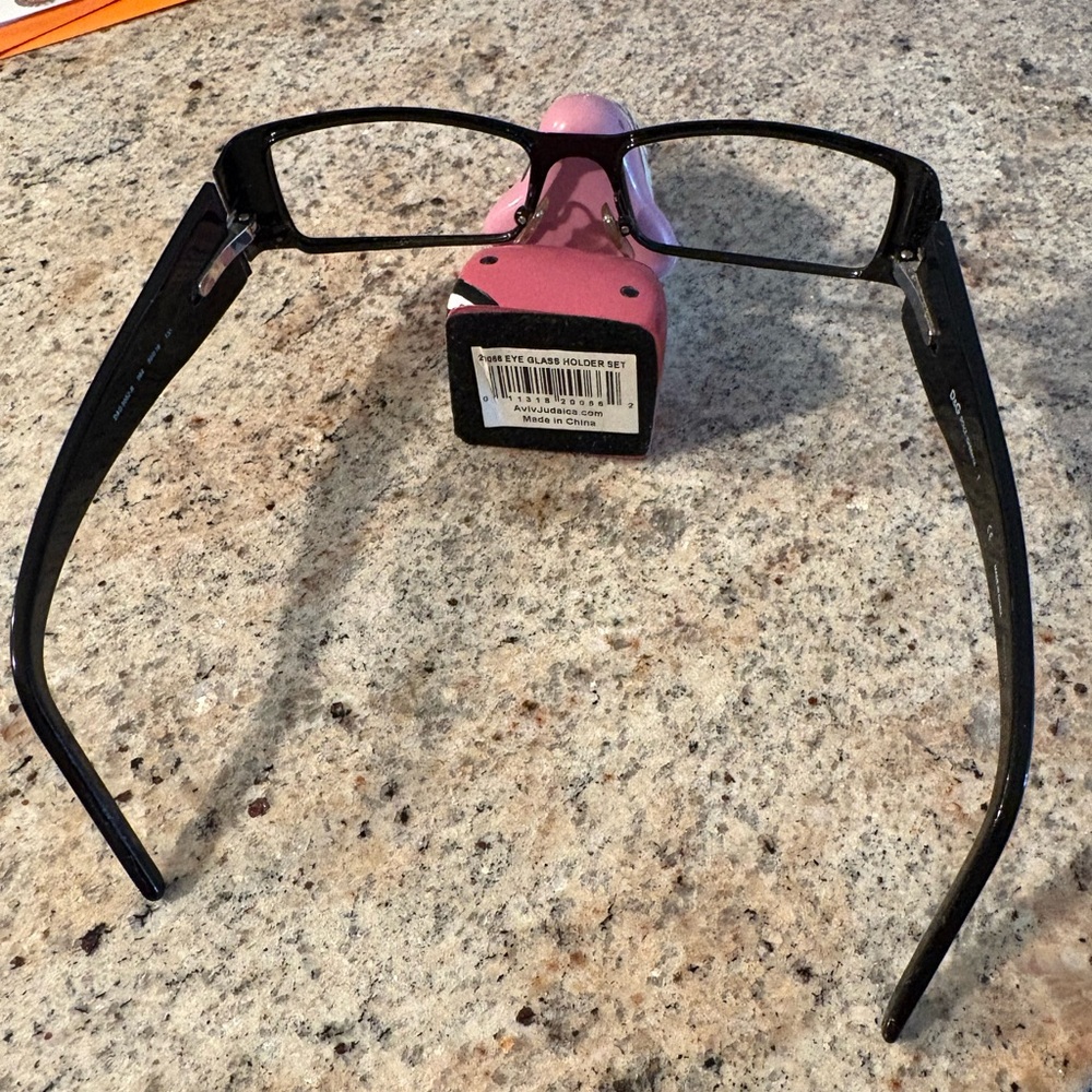 Black Rectangular Eyeglasses. Prada - image 1